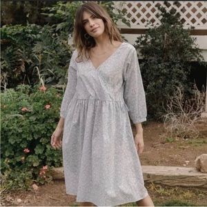 Tradlands Augusta Faux Wrap Dress